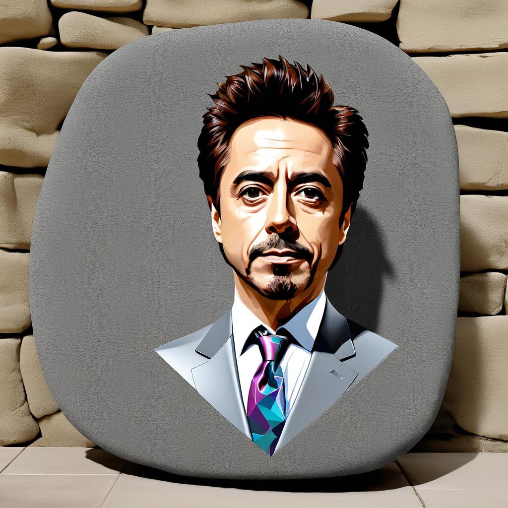 Robert Downey Jr. as a Humorous Stone