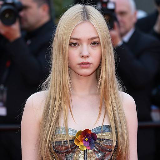 Portrait of Woman with Asymmetric Hair