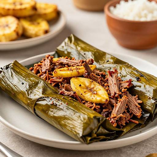 Vibrant Hallacas Food Photography