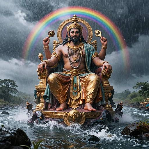 Indra, God of Thunder and Rain