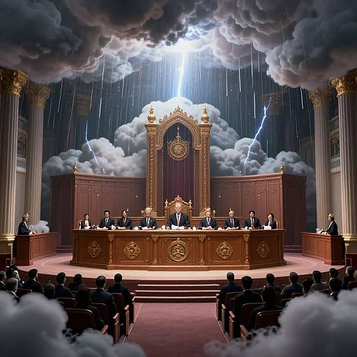 AI King in Parliament of Clouds