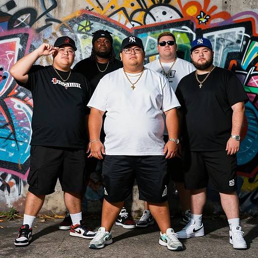 Chubby Streetwear Fashion Shoot