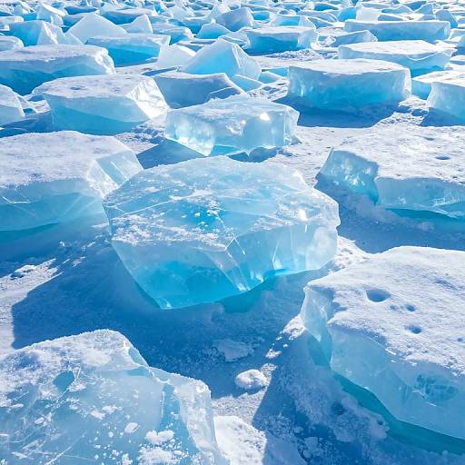 Ethereal Translucent Ice Wonderland