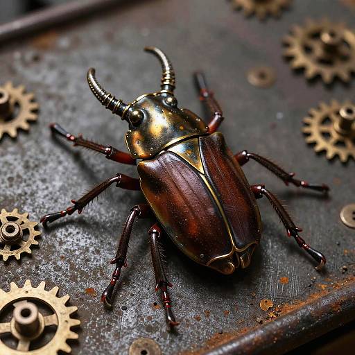 Steampunk Cockroach Legs in HD