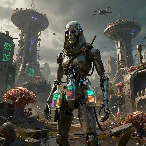 Transgenic Smuggler in Overgrown Metropolis