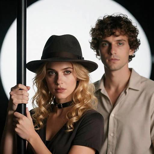 Striking Portrait of a Couple in Focus