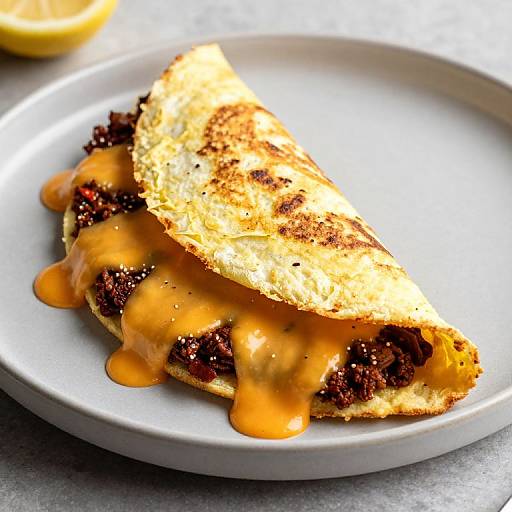 Delicious Chili Cheese Omelet