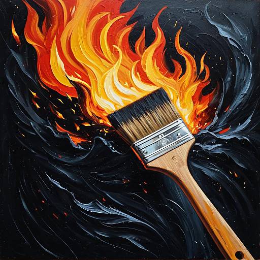 The Flames Are Coming: Thick Oil