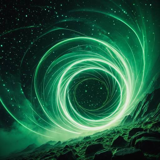 Ethereal Galactic Light Painting with Fog