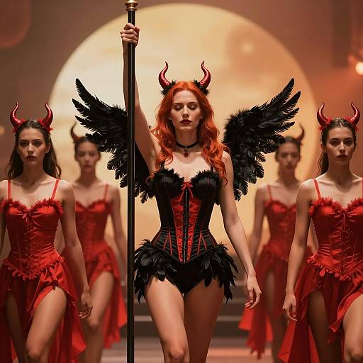 Devilish Dance: A Captivating Performance