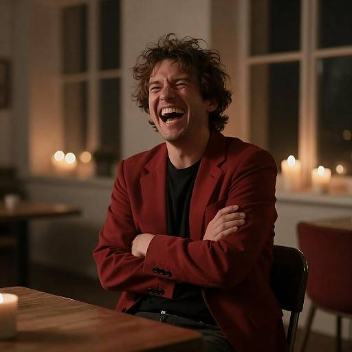 Maniacal Laughter in a Cozy Room