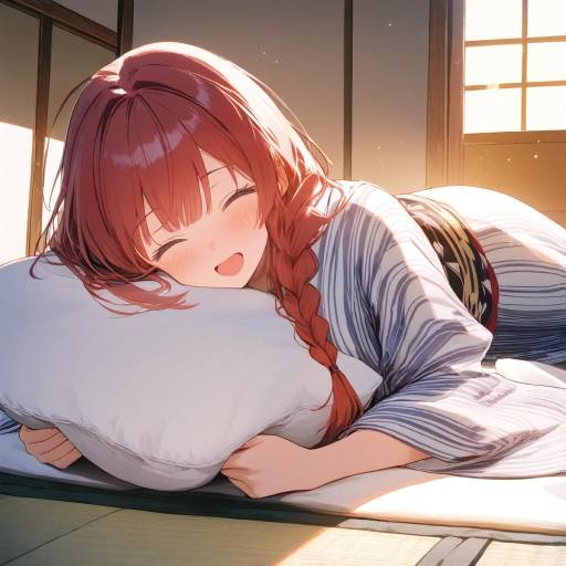 Admiral Kancolle in Serene Japanese Interior