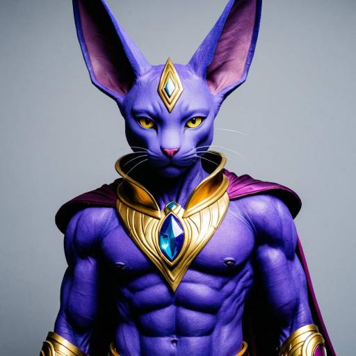 Epic Beerus Cosplay with Jewelry Details