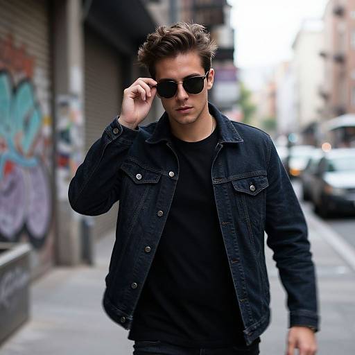 Urban Street Style with Sunglasses