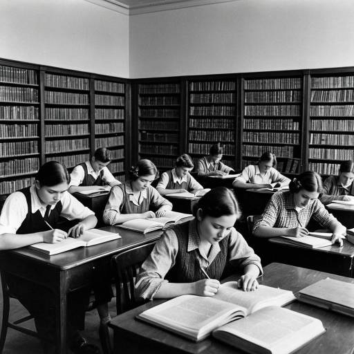 Vintage Classroom Study Session
