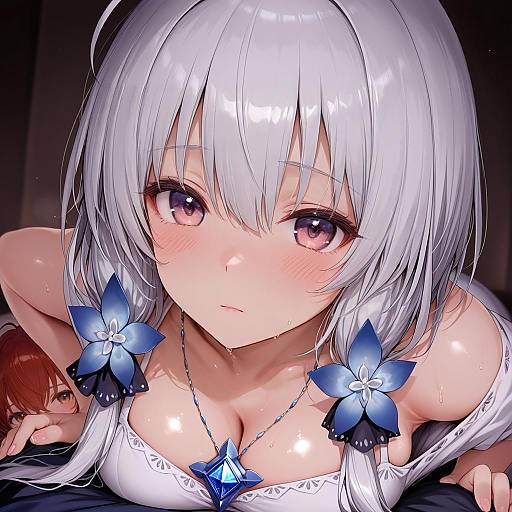 Illustration of Murakami tomoe, idolmaster in the style of Blue gk