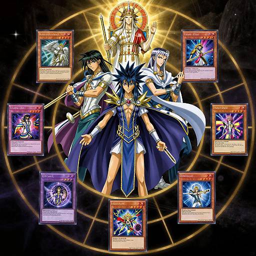 Trinity of Yu-Gi-Oh Anime Legends