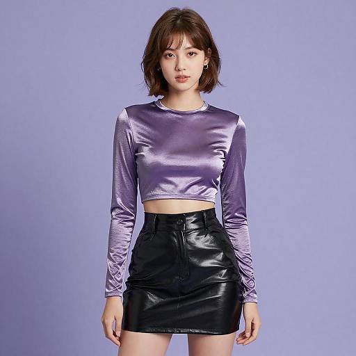 Vibrant Portrait of a Young Woman