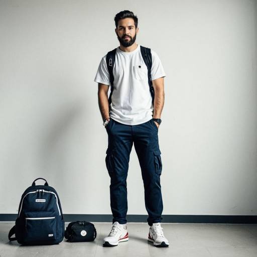 Stylish Male Sports Outfit Showcase