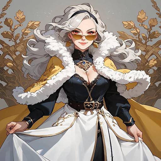 90s Anime Sexy Cowboy Girl Pose