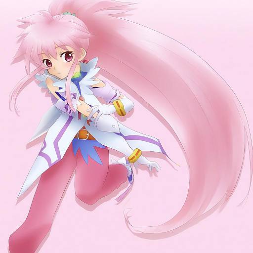 Illustration of Arche klein, tales of (series) in the style of Mm (mm chair)