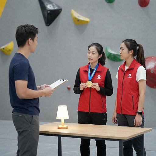 Climbing Gym Award Presentation