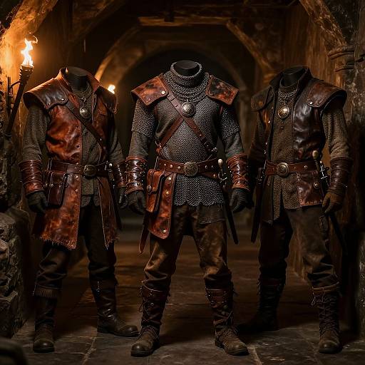 Rugged DnD Adventurer Outfits