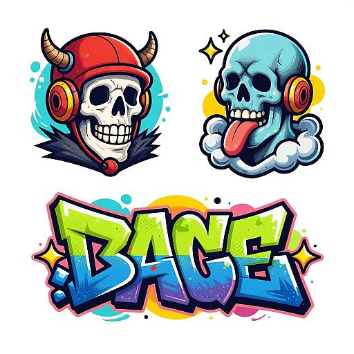 Surreal New School Graffiti Tattoos