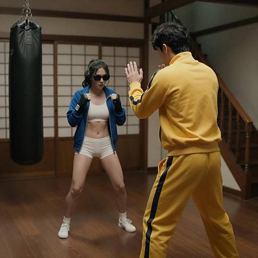 Dynamic Encounter in a Dim Room