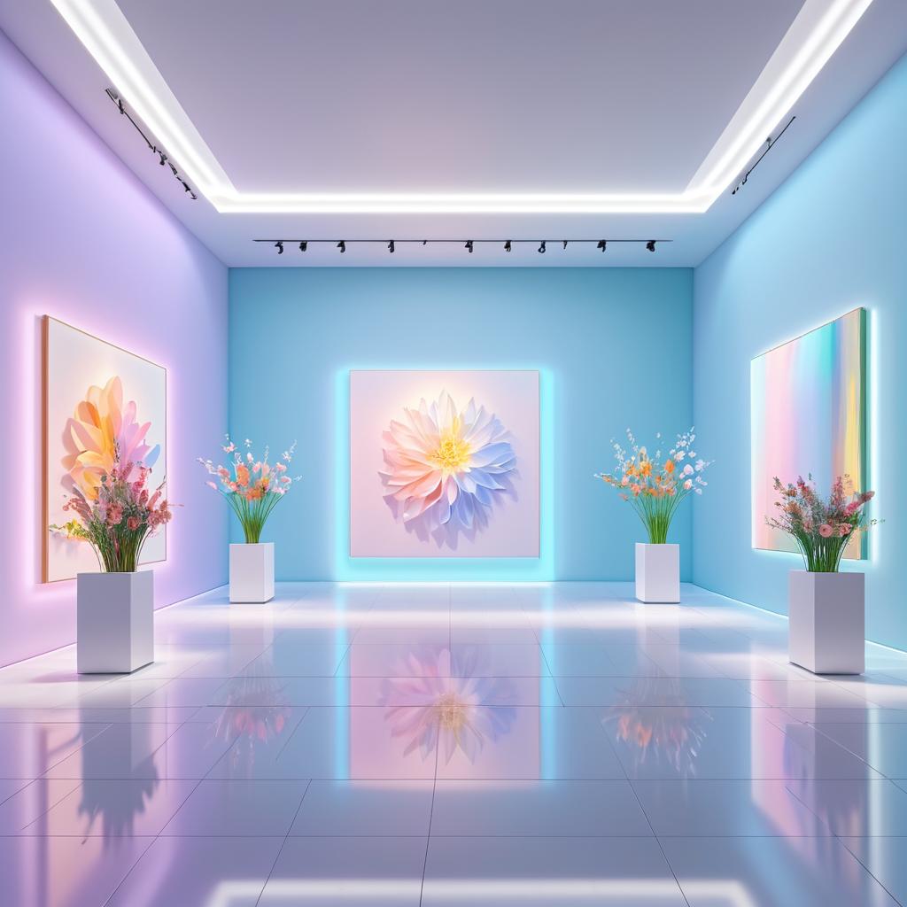 Stunning Modern Art Gallery Interior