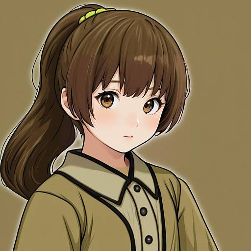 Illustration of Ogino chihiro, sen to chihiro no kamikakushi in the style of Yoon (dmsco1803)