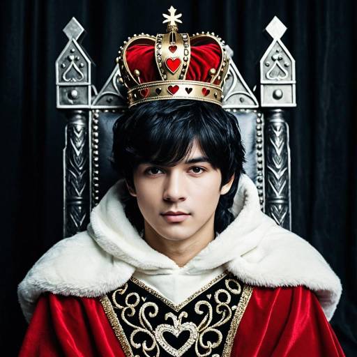 Realistic King Hearts Costume for Adults
