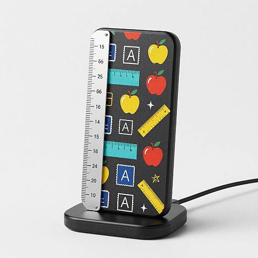 Sleek Teacher-Themed Wireless Charger