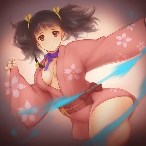 Illustration of Mumei (kabaneri), koutetsujou no kabaneri in the style of Serizawa (serizawaroom)