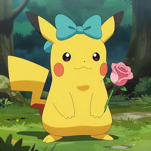 Shiny Pokémon Creature Indoors at Night