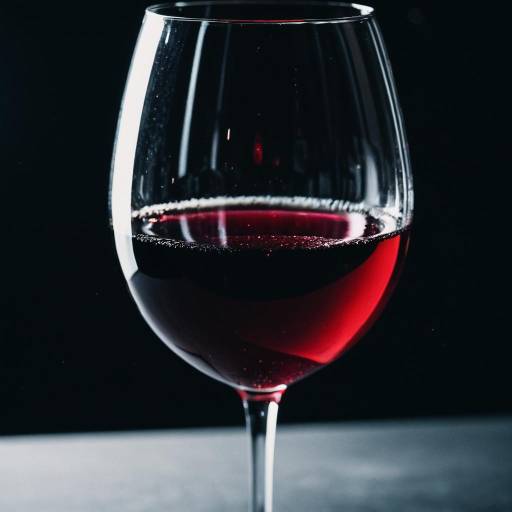 Captivating Close-Up of Red Wine