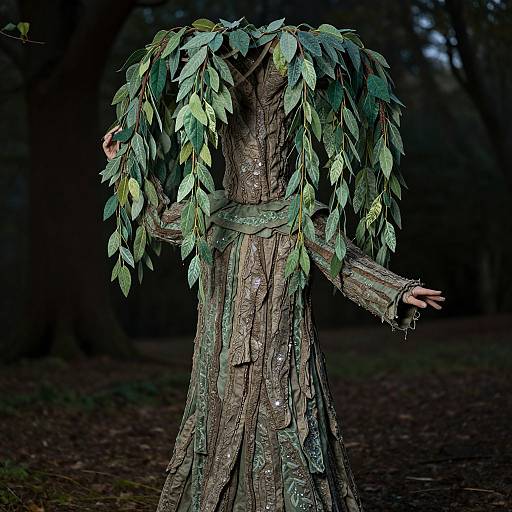 Willow Tree Costume in Magical Woodland