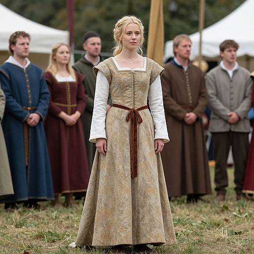 Medieval Faire Woman in Costume