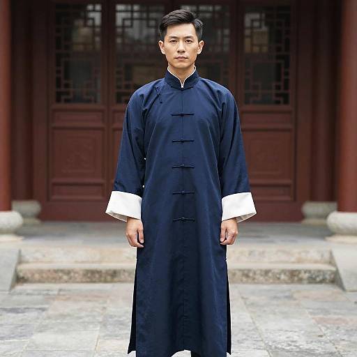 Man in Traditional Chinese Costume