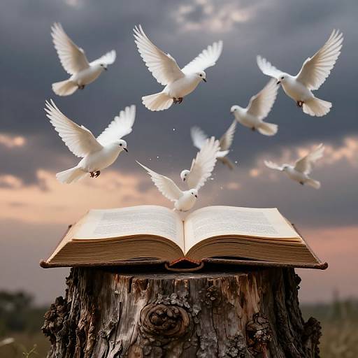 Elders' Wisdom and Soaring Doves