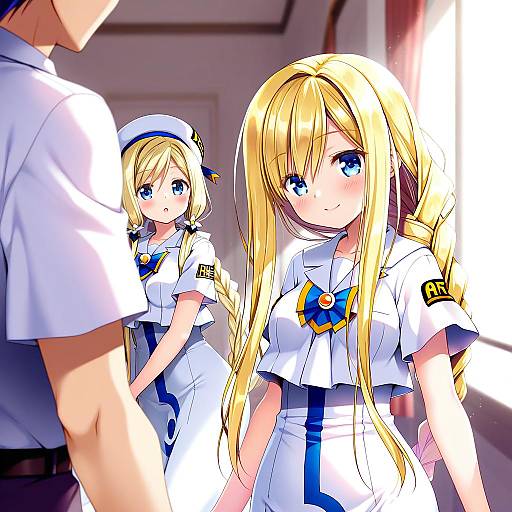 Illustration of Alicia florence, aria (manga) in the style of Sasai saji