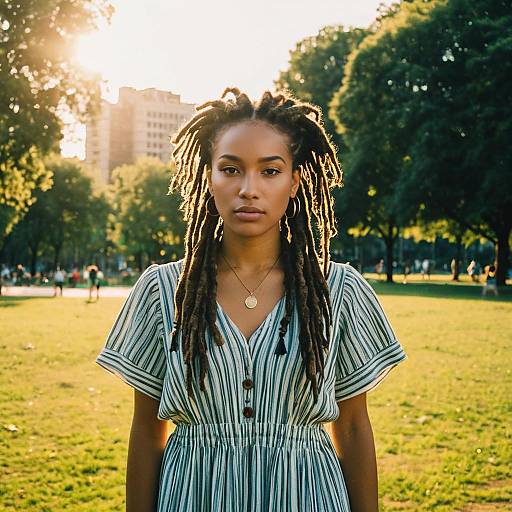 Urban Summer Dreads Fashion Editorial