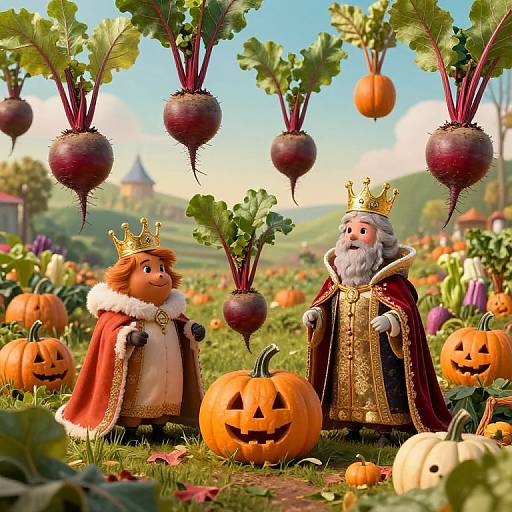 Royal Beets Celebrate Harvest Festival