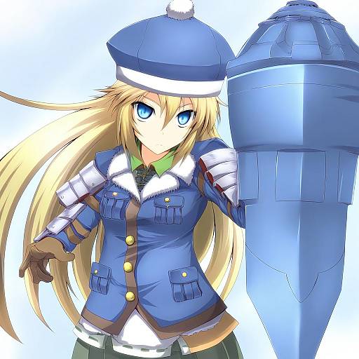 Illustration of Gunner (sekaiju), sekaiju no meikyuu in the style of G (genesis1556)