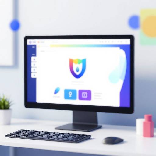 Futuristic Team Logo Maker Interface