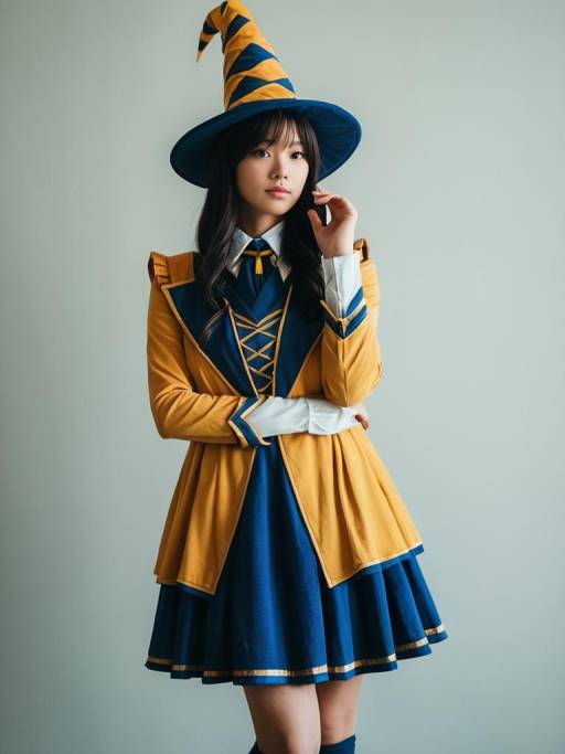 Woman in Wiz cosplay costume