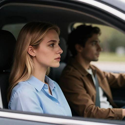 Dynamic Portrait of a Serious Duo