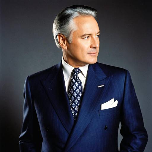 Elegant Mature Man in Tailored Suit