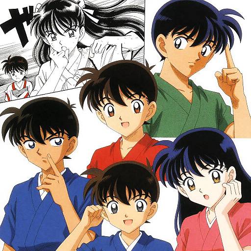 Vibrant Japanese Manga Art Styles