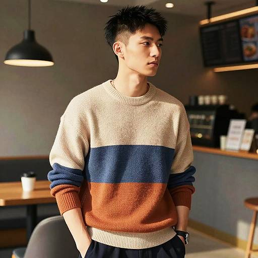 Male Fashion Blogger with Nape Undercut